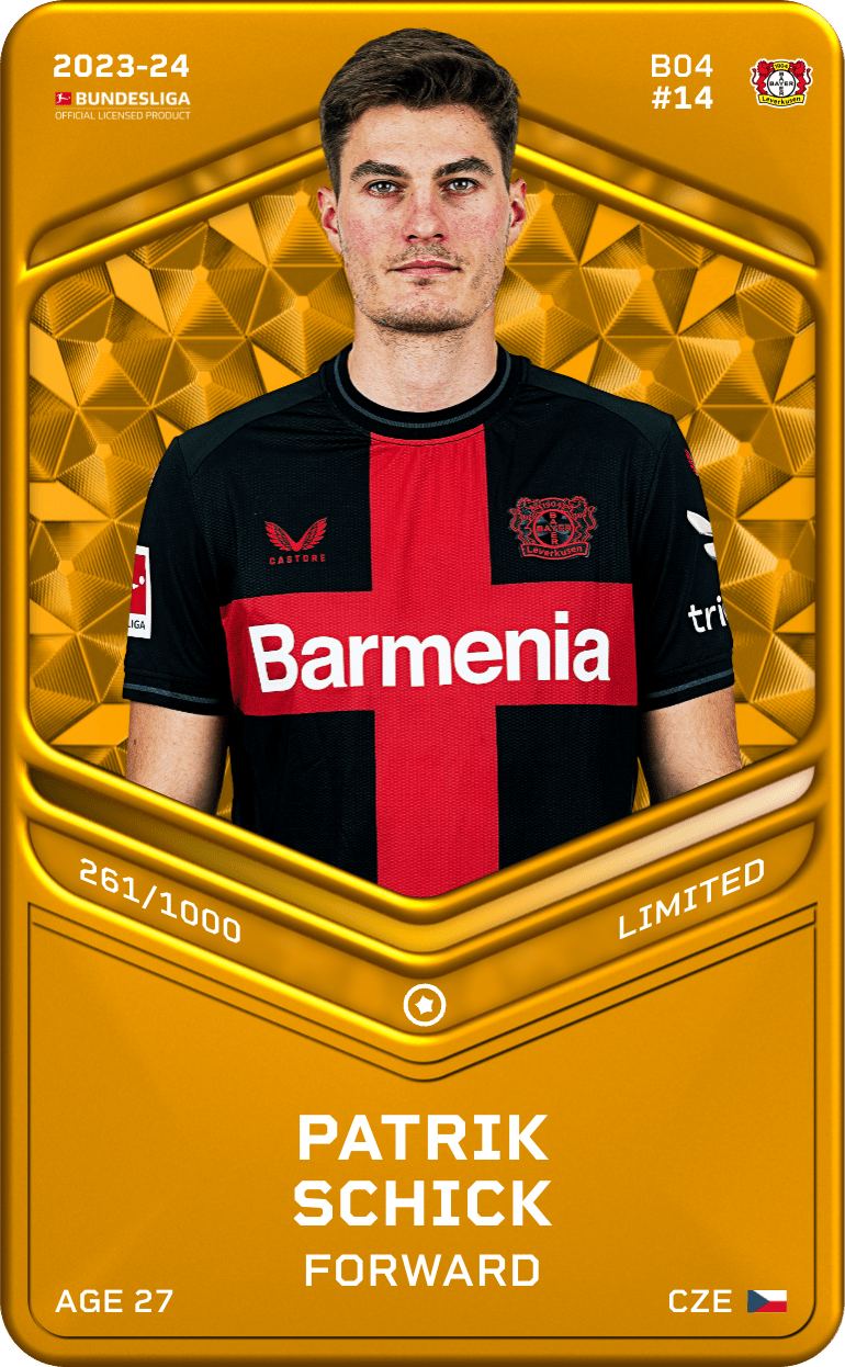 Patrik Schick 2023-24 • Limited 261/1000