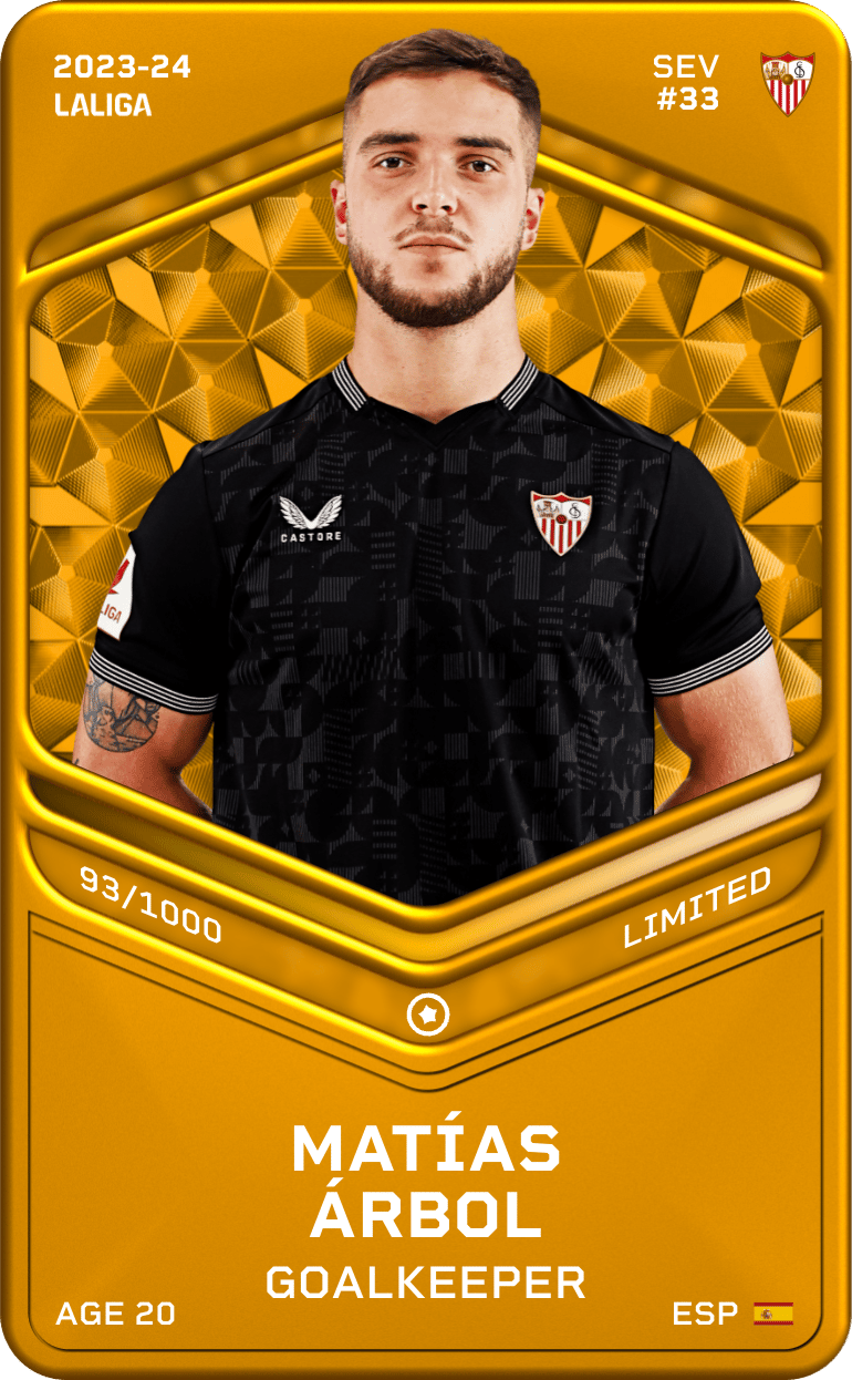 Matías Árbol 2023-24 • Limited 93/1000