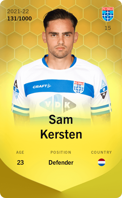 Sam Kersten 2021-22 • Limited 131/1000