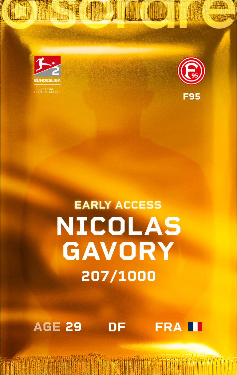 Nicolas Gavory 2024-25 • Limited 207/1000