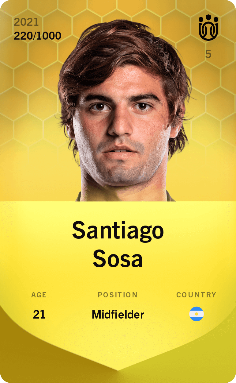 Santiago Sosa 2021-22 • Limited 220/1000