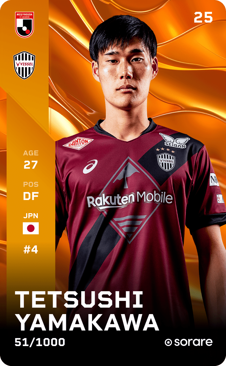 Tetsushi Yamakawa 2025-26 • Limited 51/1000