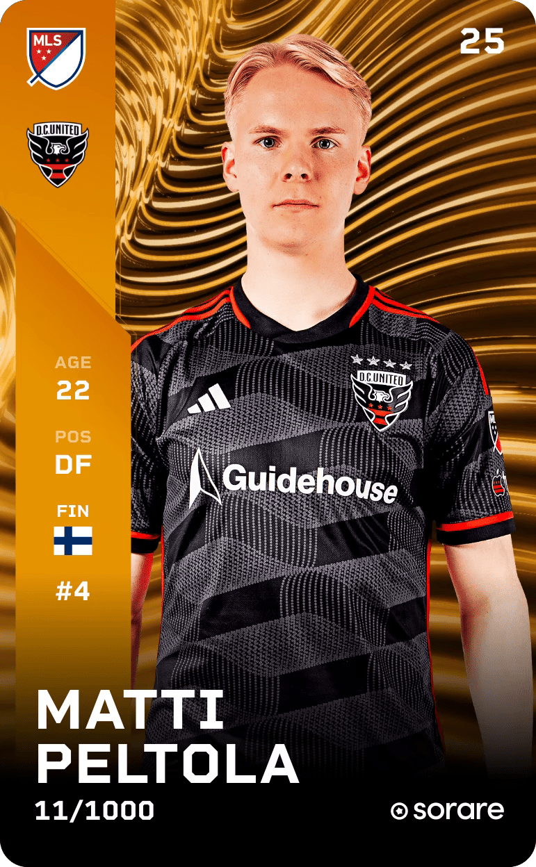 Matti Peltola 2025-26 • Limited 11/1000