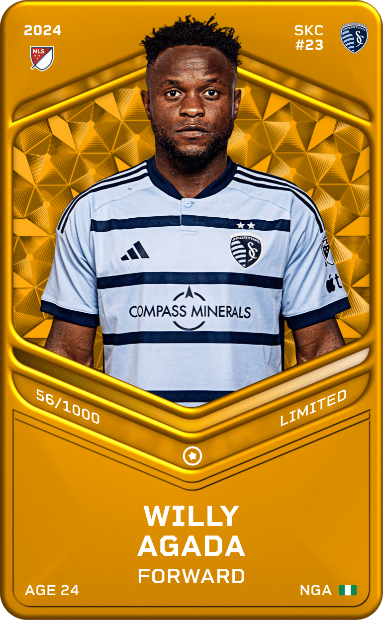 William Agada 2024-25 • Limited 56/1000