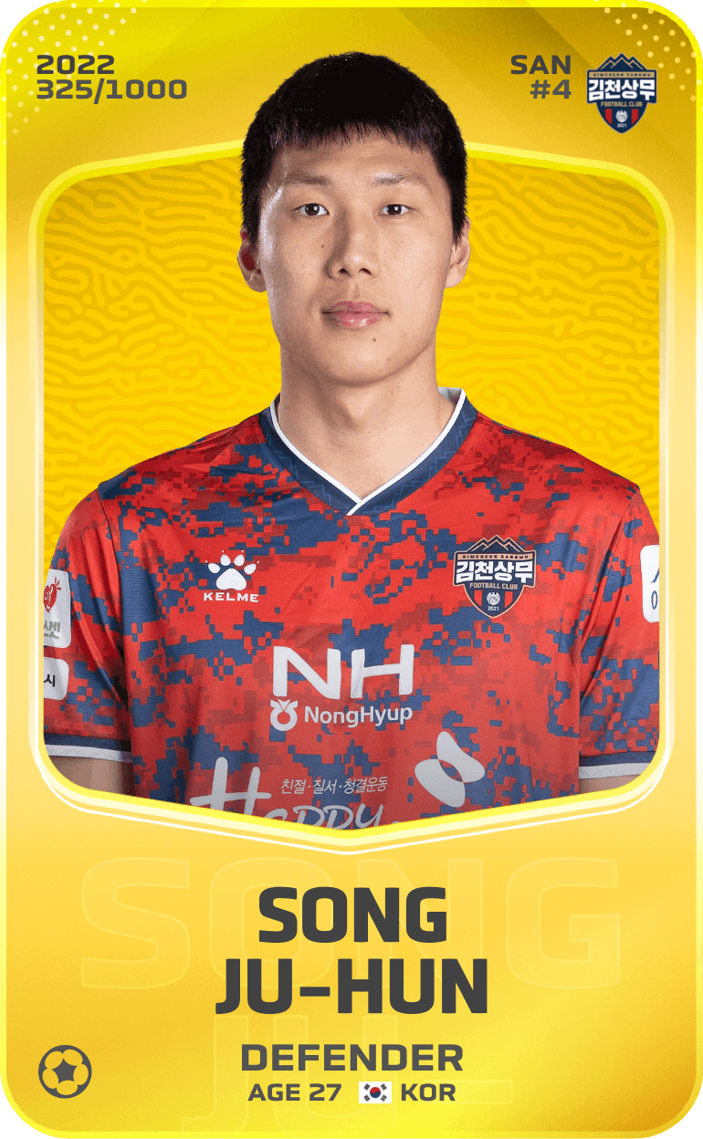 Song Ju-Hun 2022-23 • Limited 325/1000