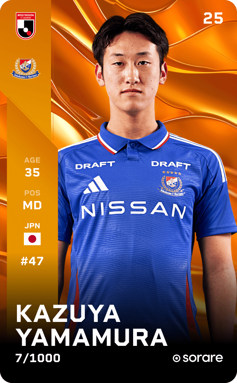 Kazuya Yamamura 2025-26 • Limited 7/1000