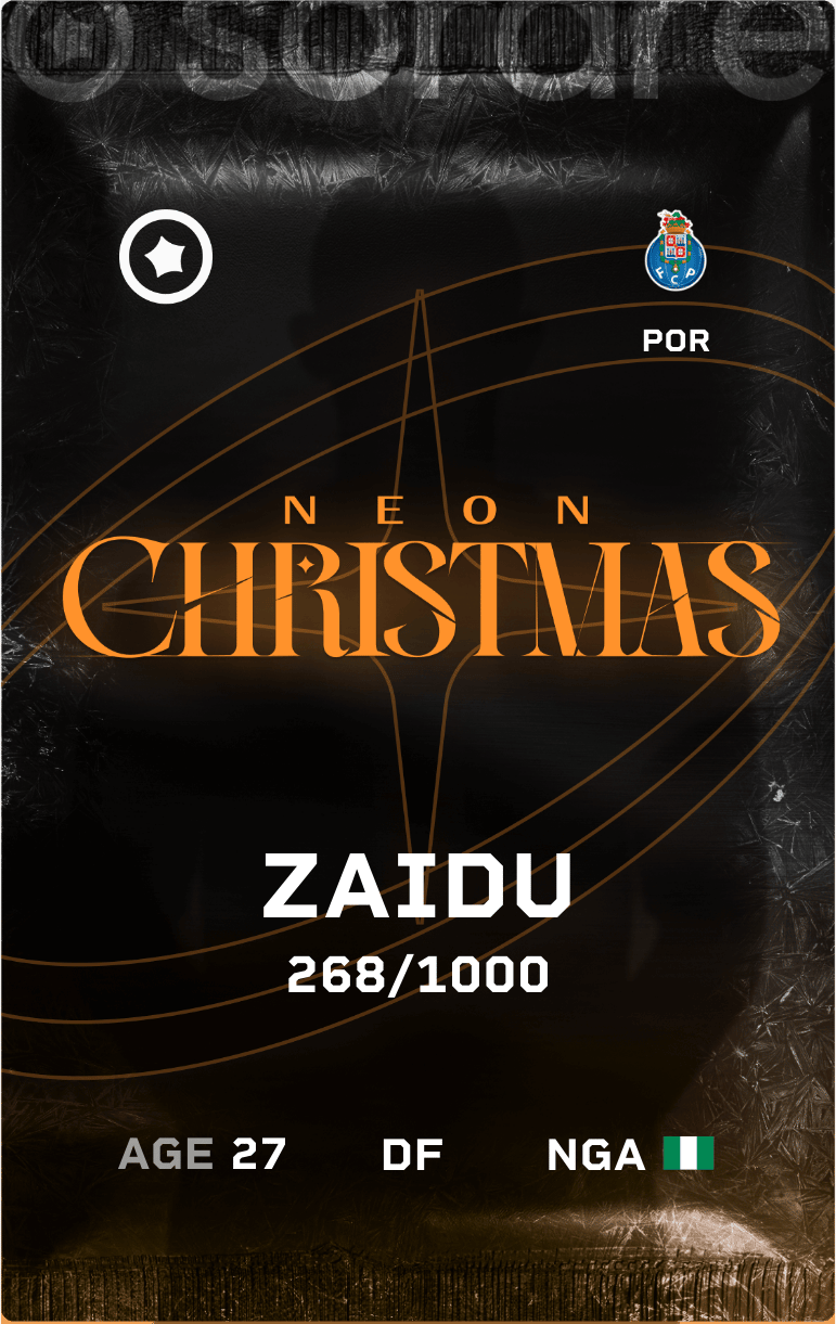 Zaidu 2024-25 • Limited 268/1000