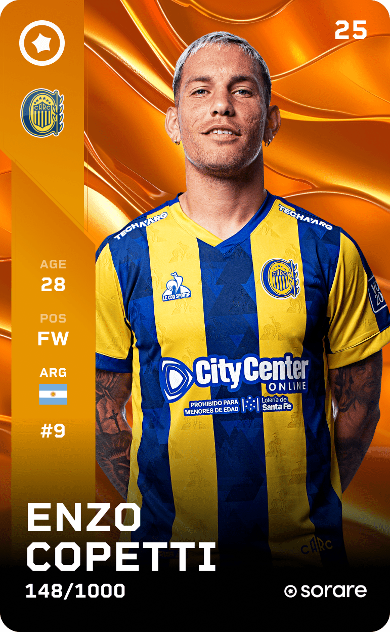 Enzo Copetti 2025-26 • Limited 148/1000