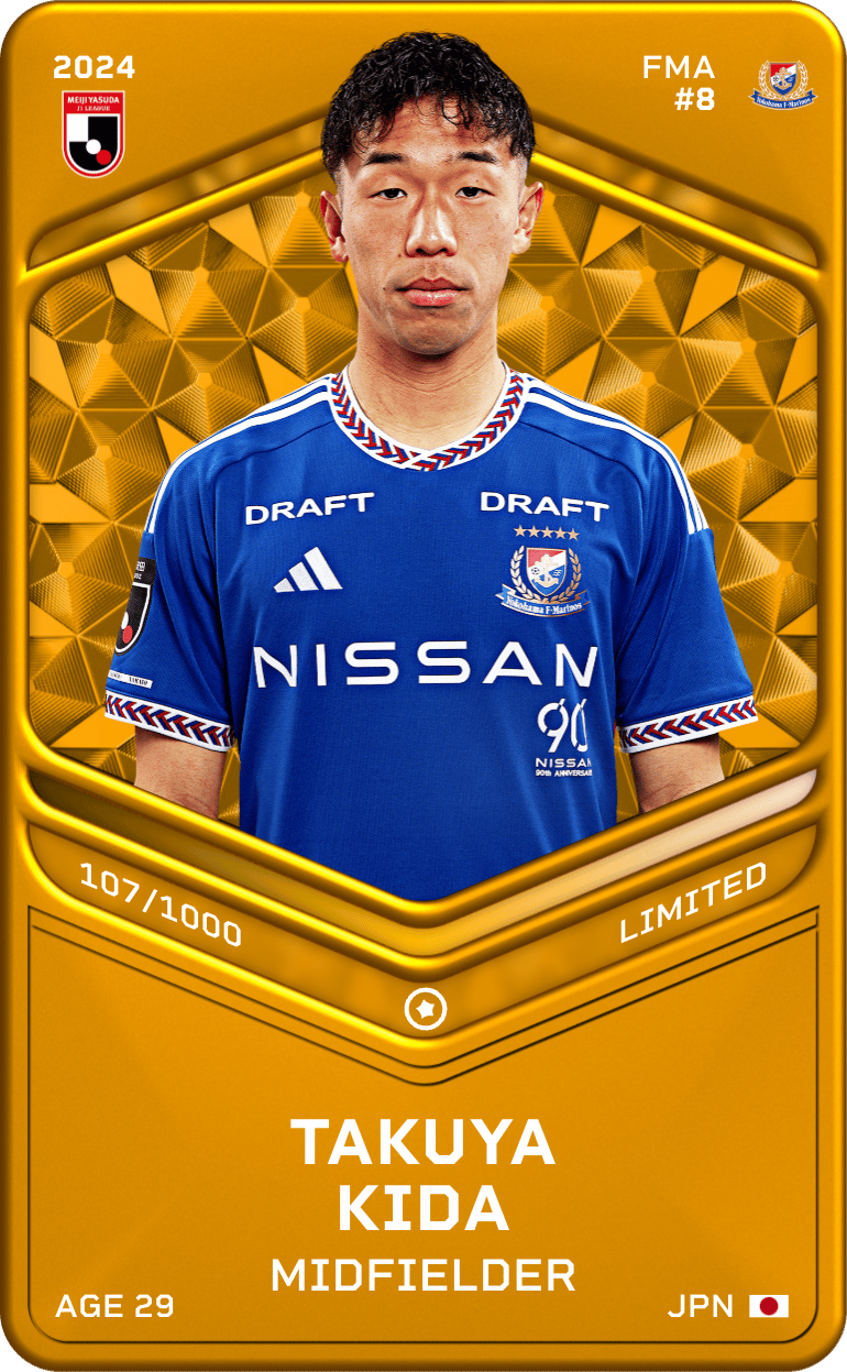 Takuya Kida 2024-25 • Limited 107/1000