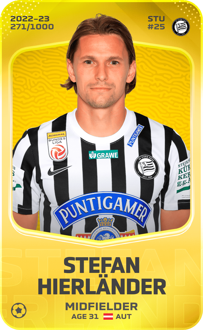 Stefan Hierländer 2022-23 • Limited 271/1000