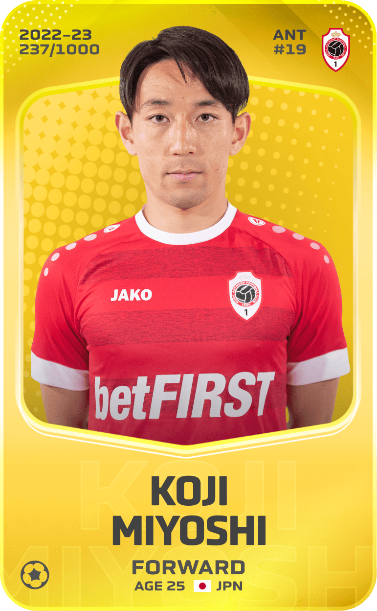 Koji Miyoshi 2022-23 • Limited 237/1000