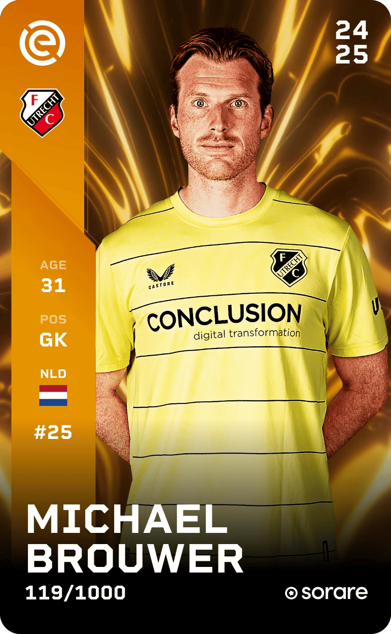 Michael Brouwer 2024-25 • Limited 119/1000