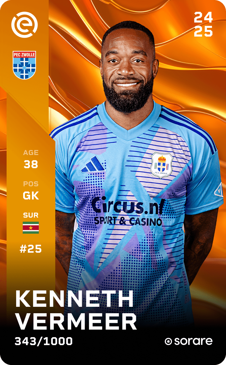 Kenneth Vermeer 2024-25 • Limited 343/1000