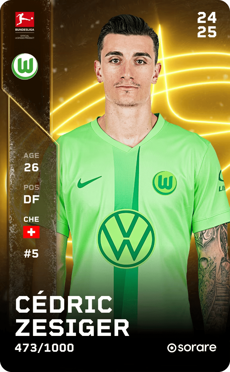 Cédric Zesiger 2024-25 • Limited 473/1000