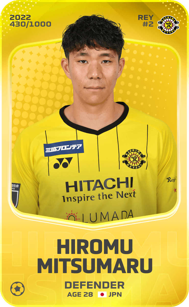 Hiromu Mitsumaru 2022-23 • Limited 430/1000