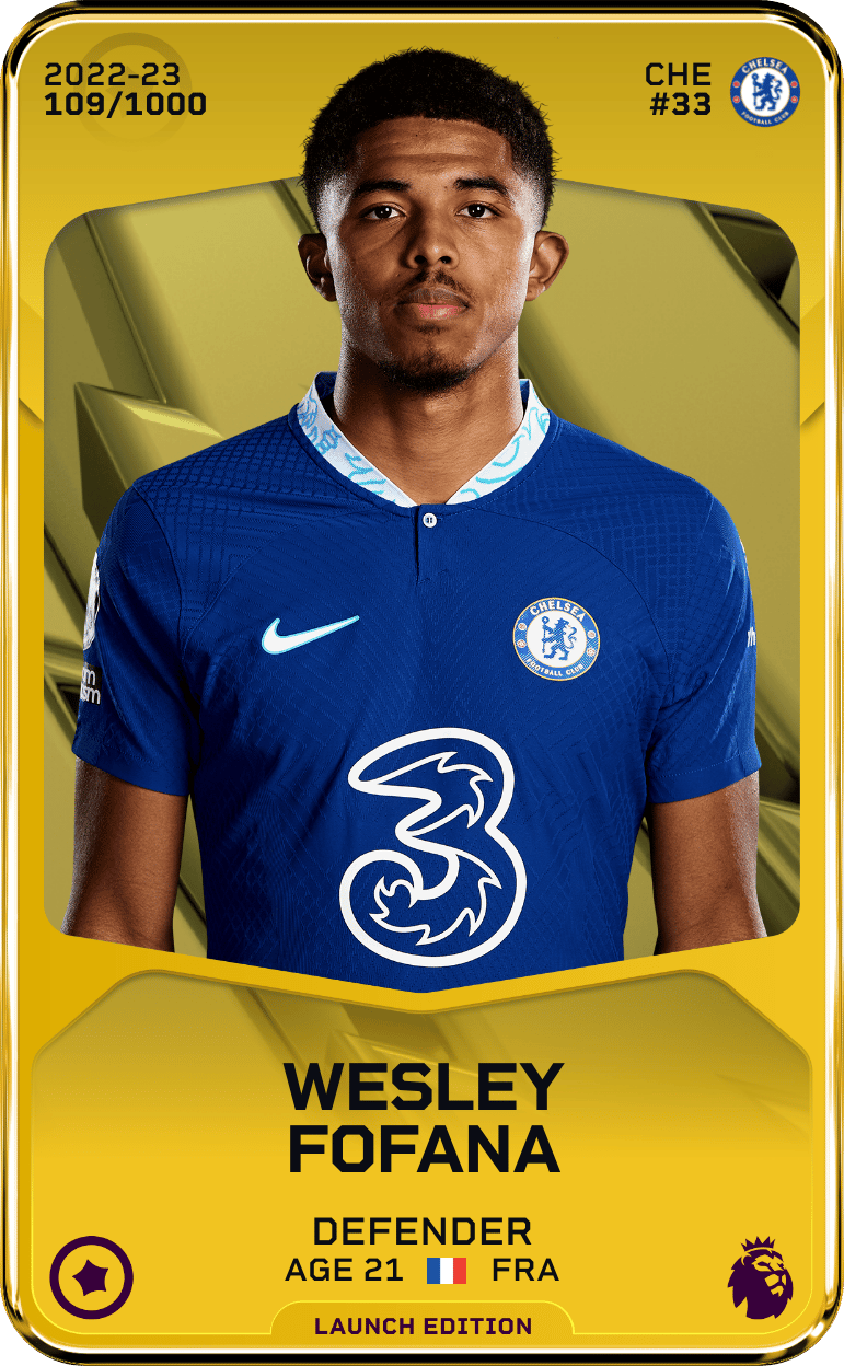 Wesley Fofana 2022-23 • Limited 109/1000