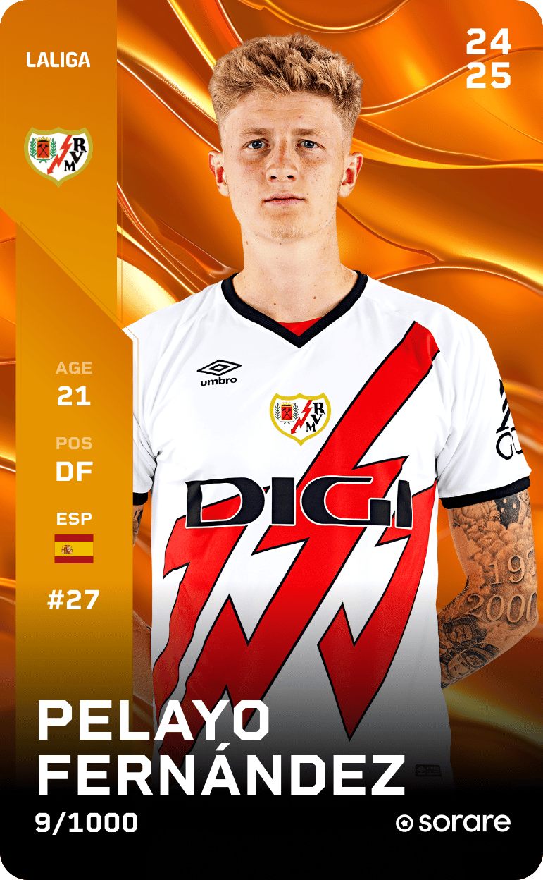 Pelayo Fernández 2024-25 • Limited 9/1000