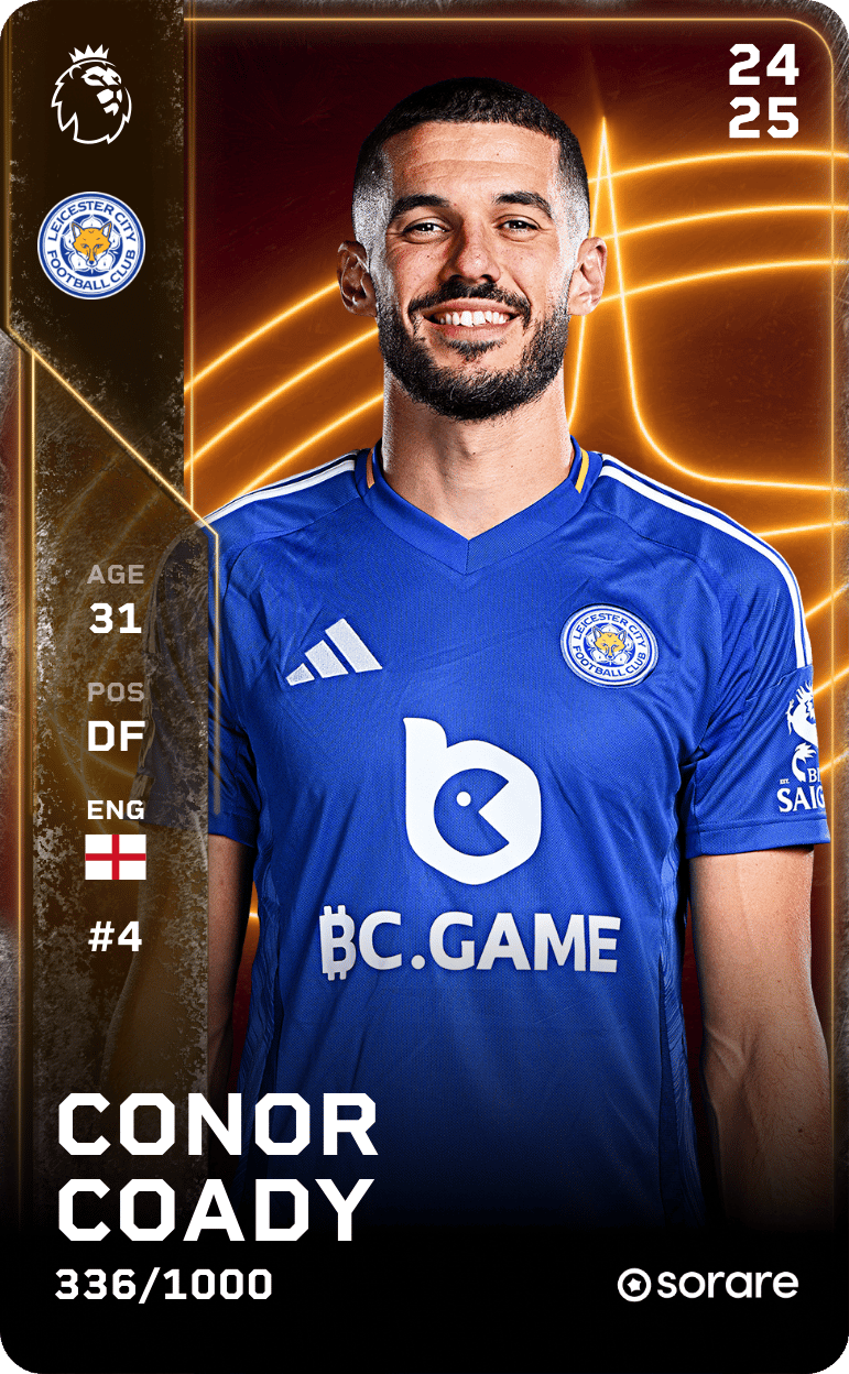 Conor Coady 2024-25 • Limited 336/1000