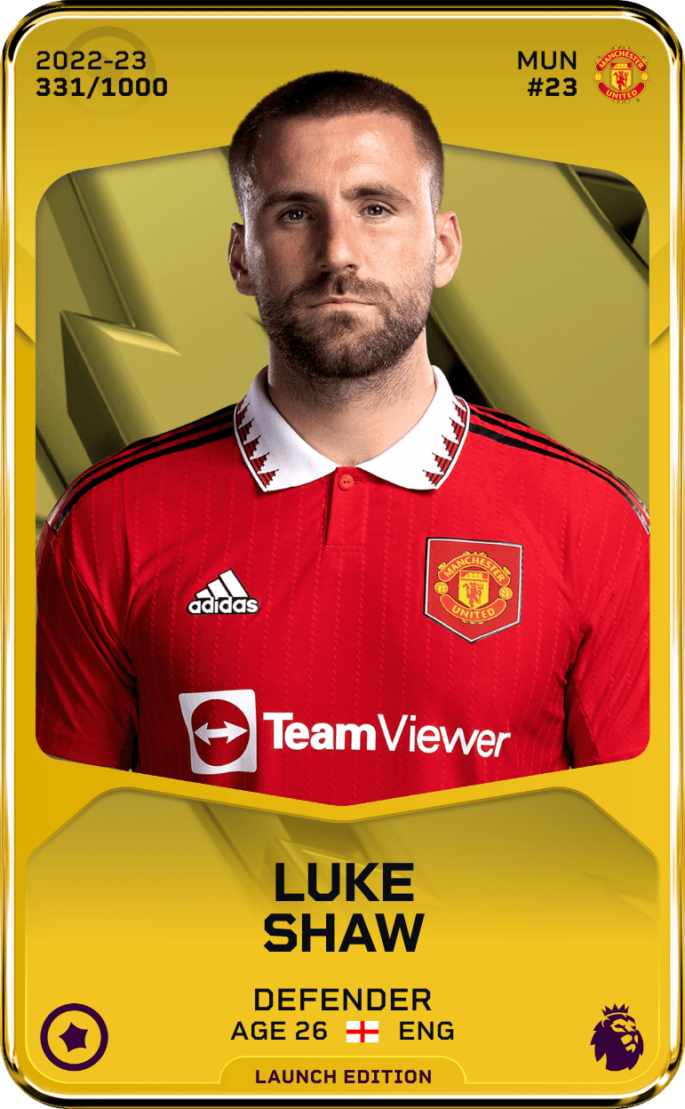 Luke Shaw 2022-23 • Limited 331/1000