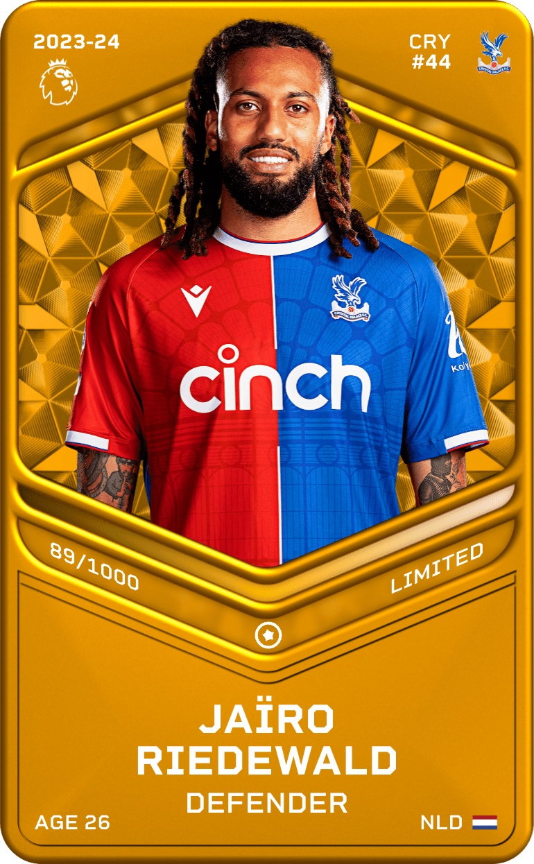 Jaïro Riedewald 2023-24 • Limited 89/1000