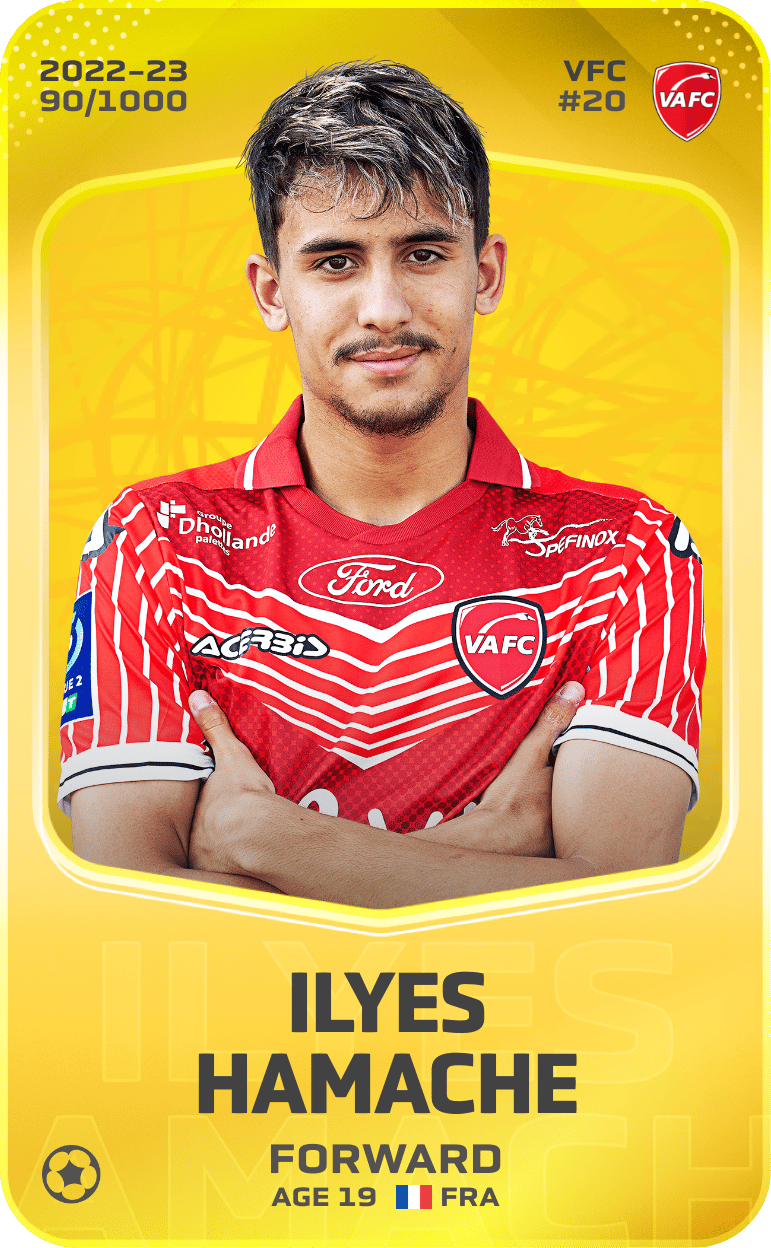Ilyes Hamache 2022-23 • Limited 90/1000