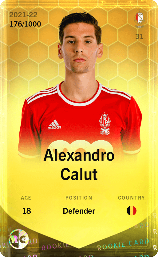 Alexandro Calut 2021-22 • Limited 176/1000