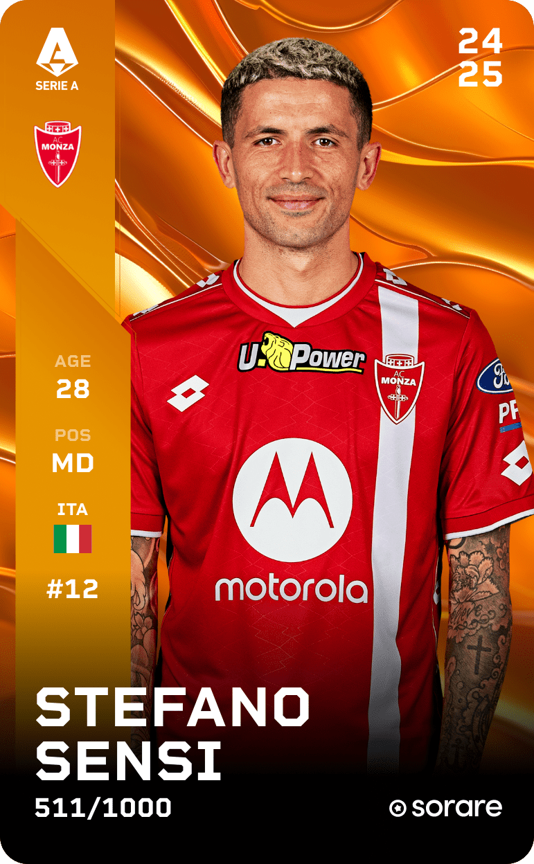 Stefano Sensi 2024-25 • Limited 511/1000