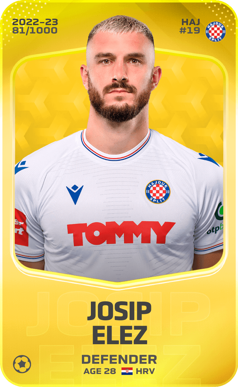 Josip Elez 2022-23 • Limited 81/1000