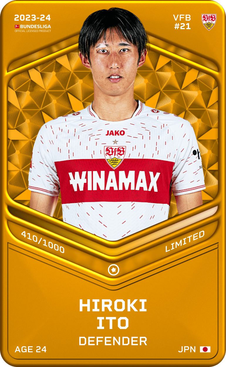 Hiroki Ito 2023-24 • Limited 410/1000