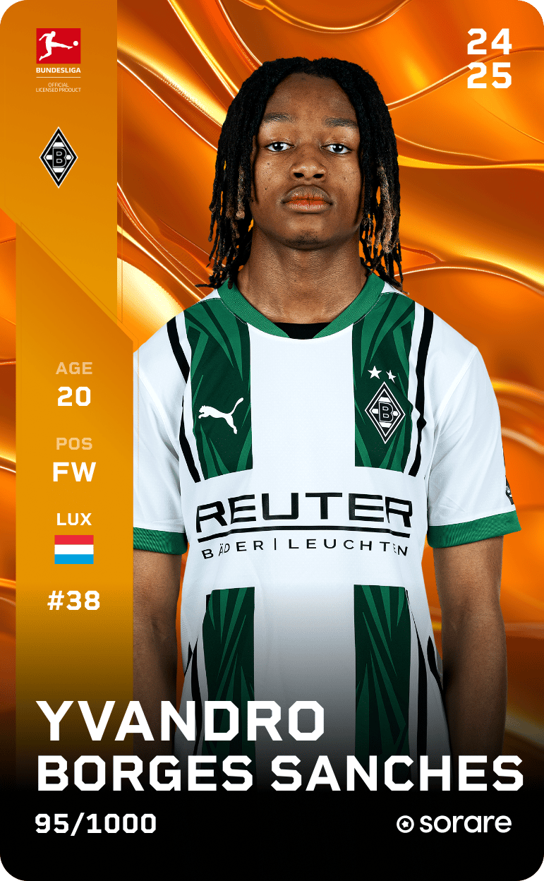Yvandro Borges Sanches 2024-25 • Limited 95/1000