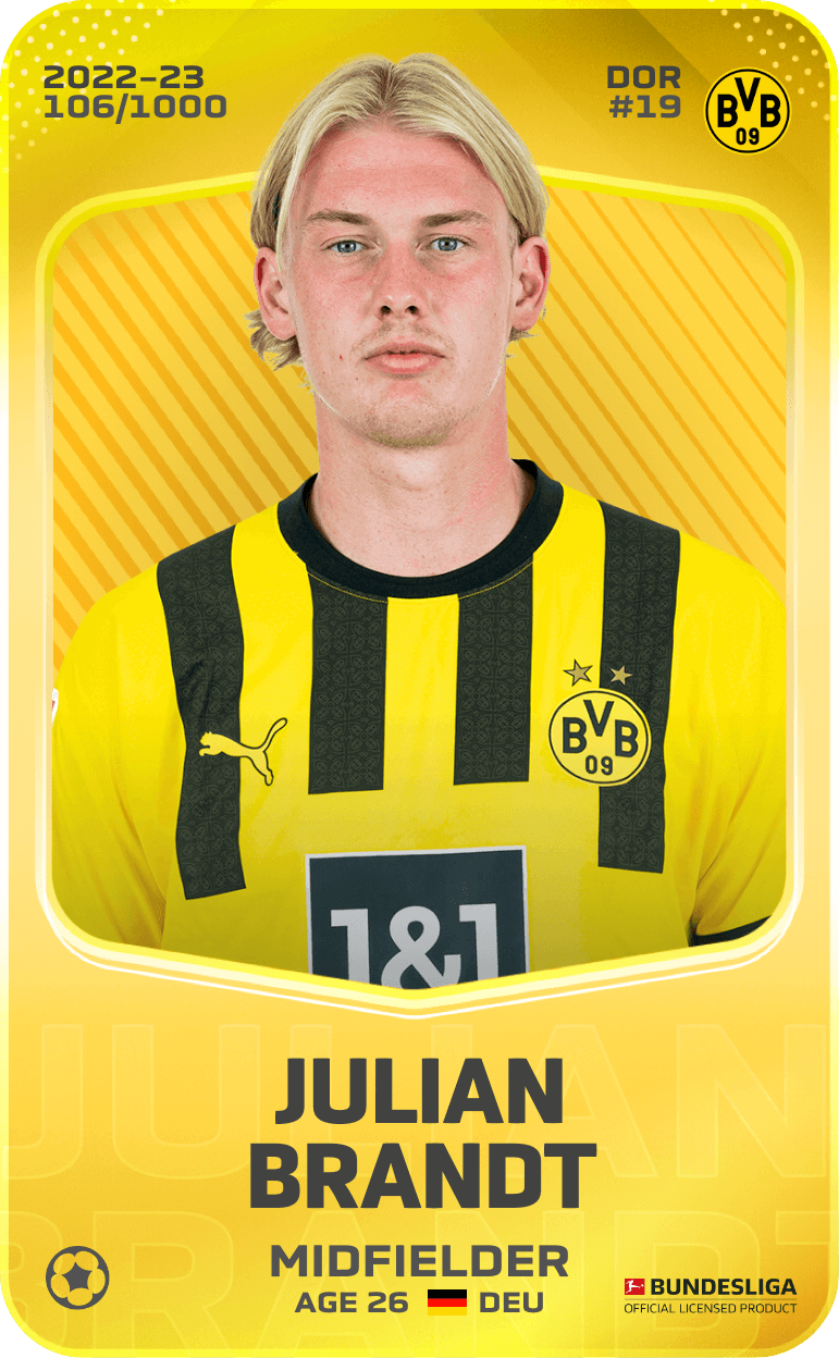 Julian Brandt 2022-23 • Limited 106/1000