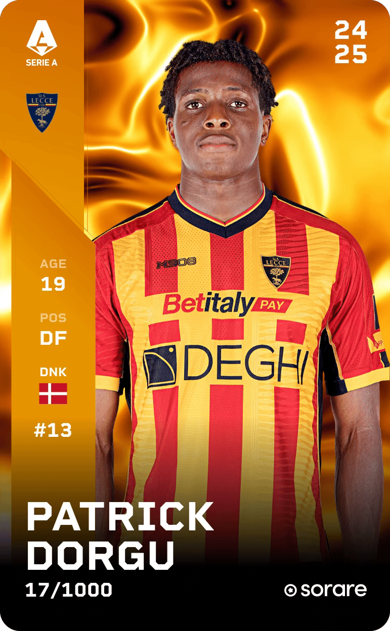 Patrick Dorgu 2024-25 • Limited 17/1000