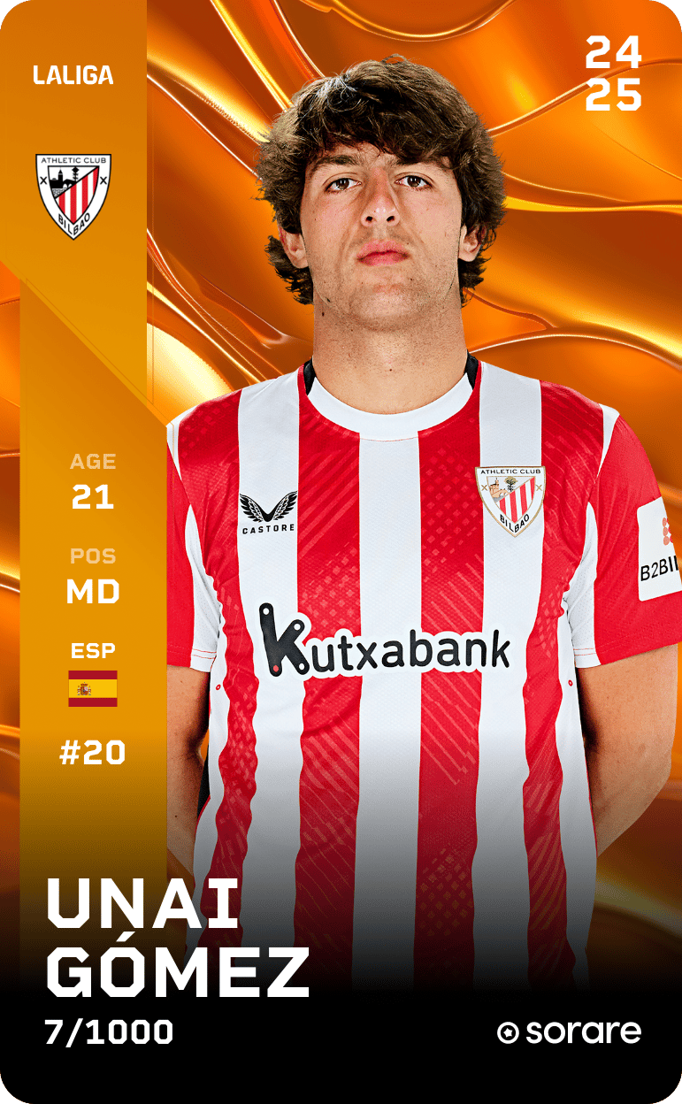 Unai Gómez 2024-25 • Limited 7/1000