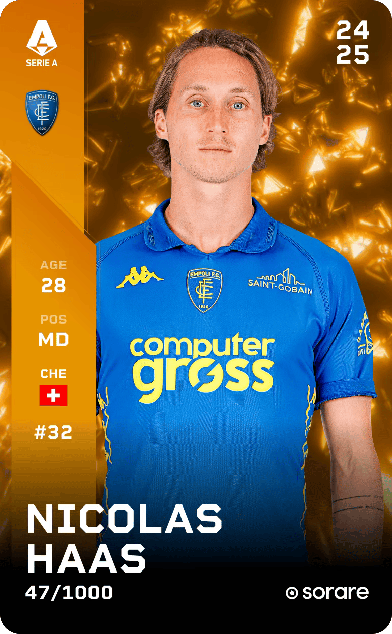 Nicolas Haas 2024-25 • Limited 47/1000