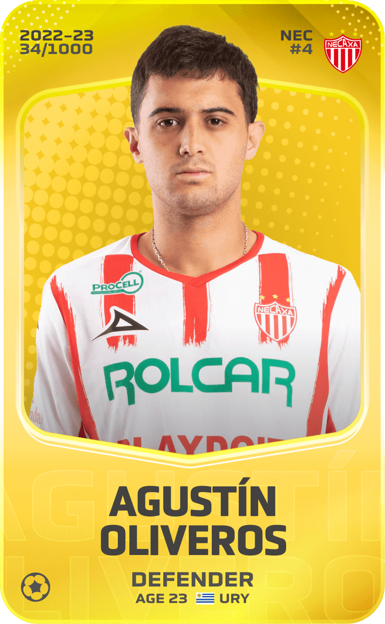 Agustín Oliveros 2022-23 • Limited 34/1000