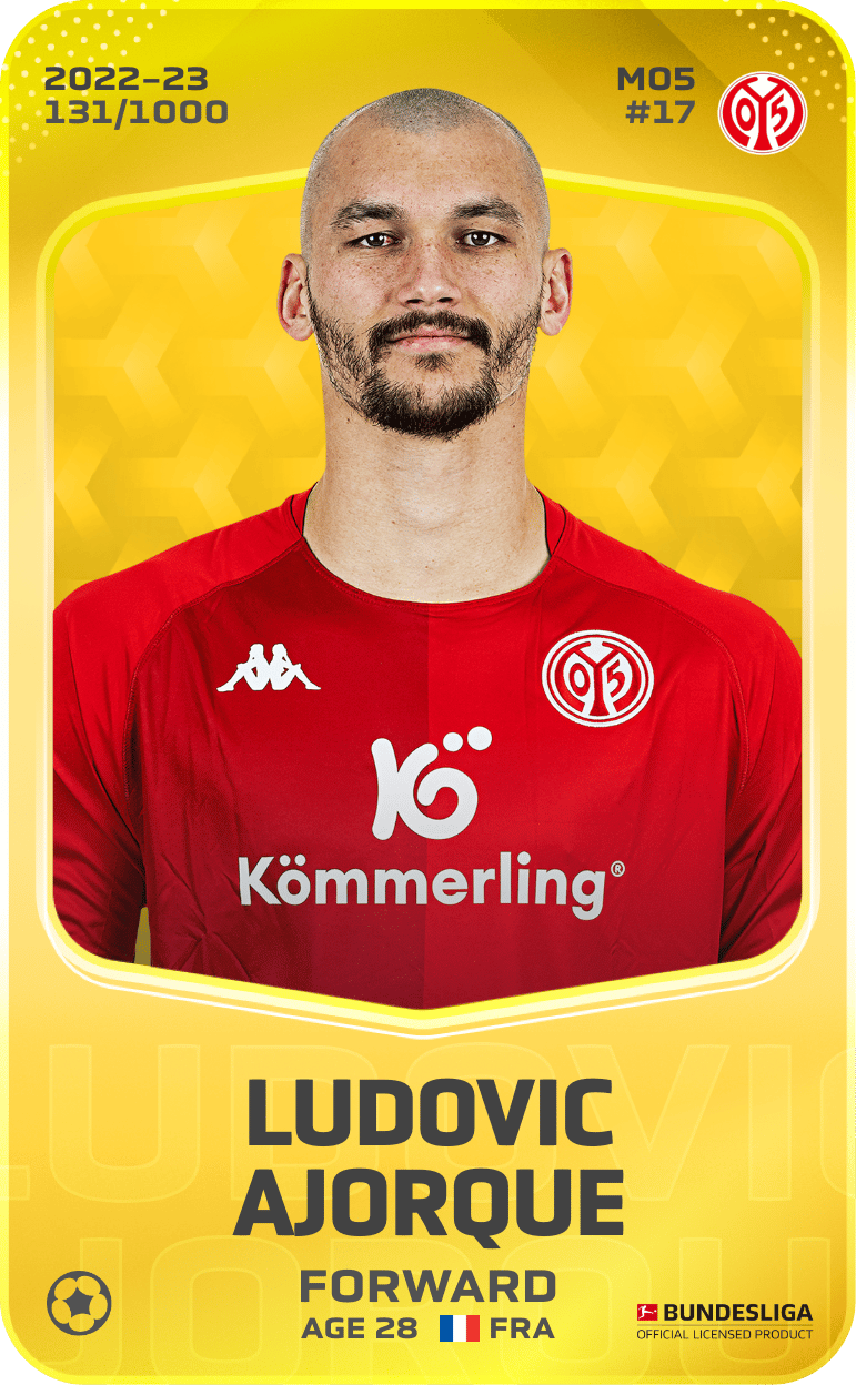 Ludovic Ajorque 2022-23 • Limited 131/1000