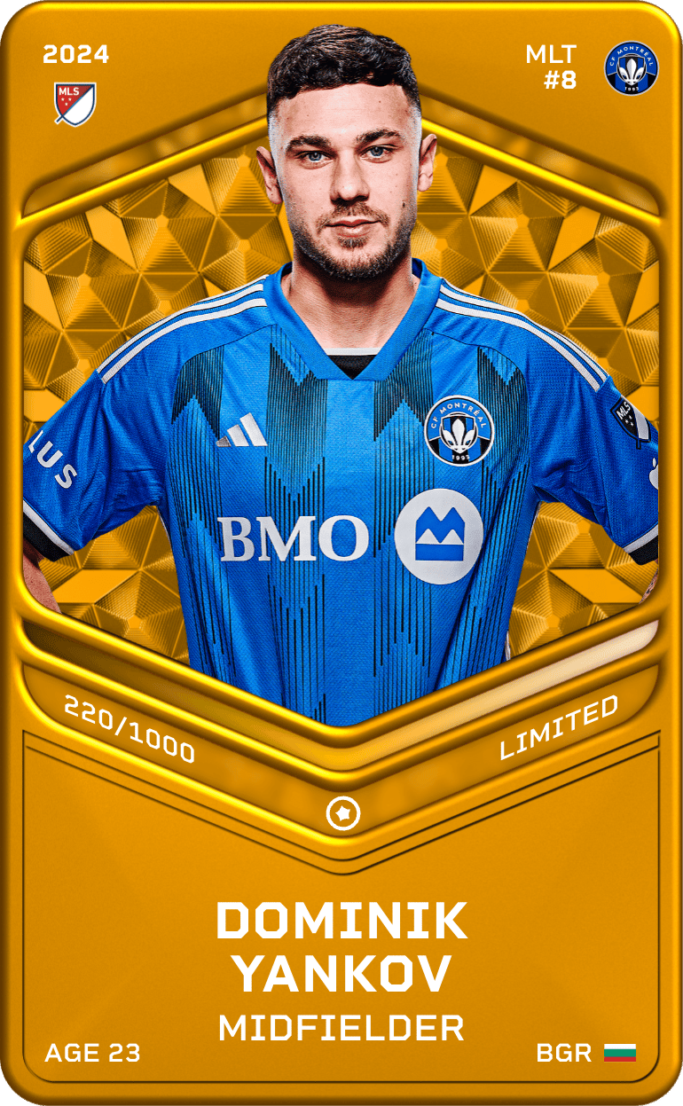 Dominik Yankov 2024-25 • Limited 220/1000