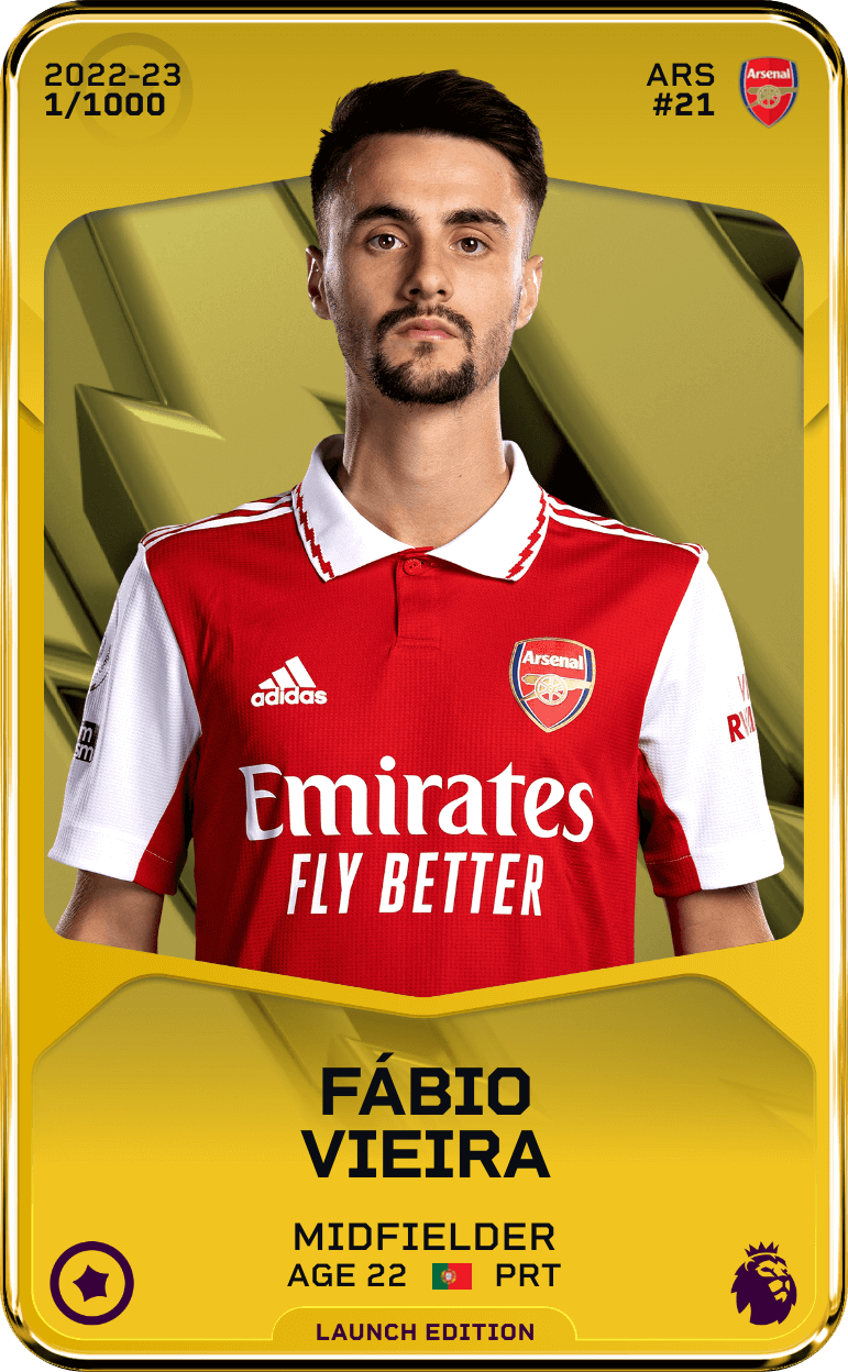 Fábio Vieira 2022-23 • Limited 1/1000