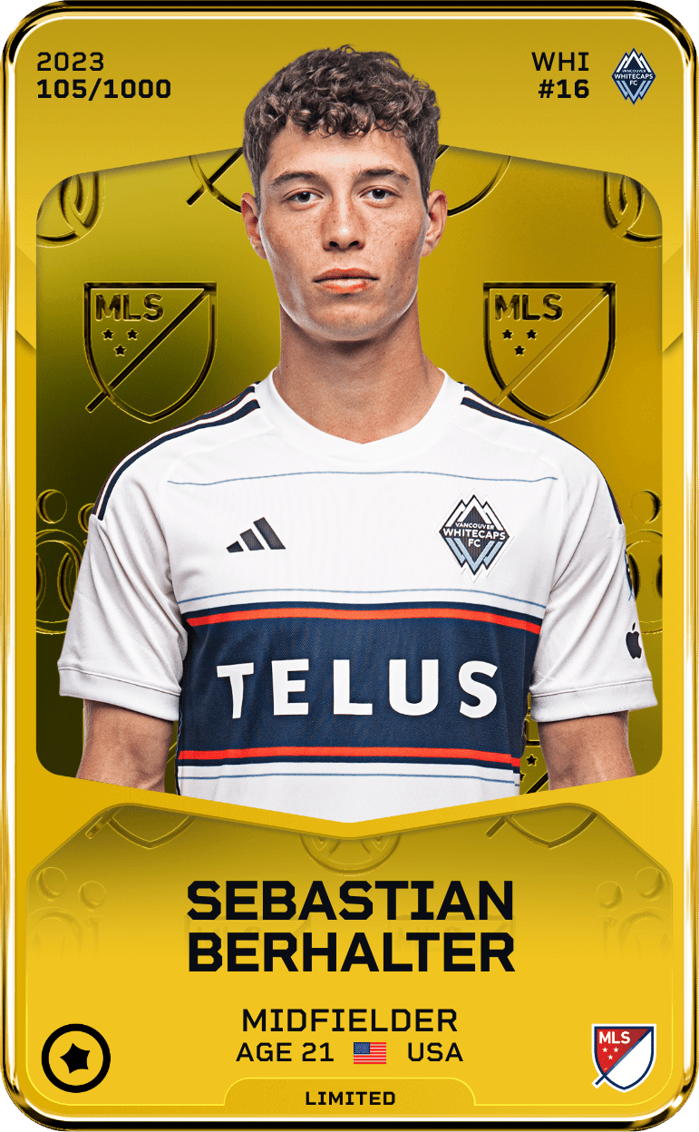 Sebastian Berhalter 2023-24 • Limited 105/1000