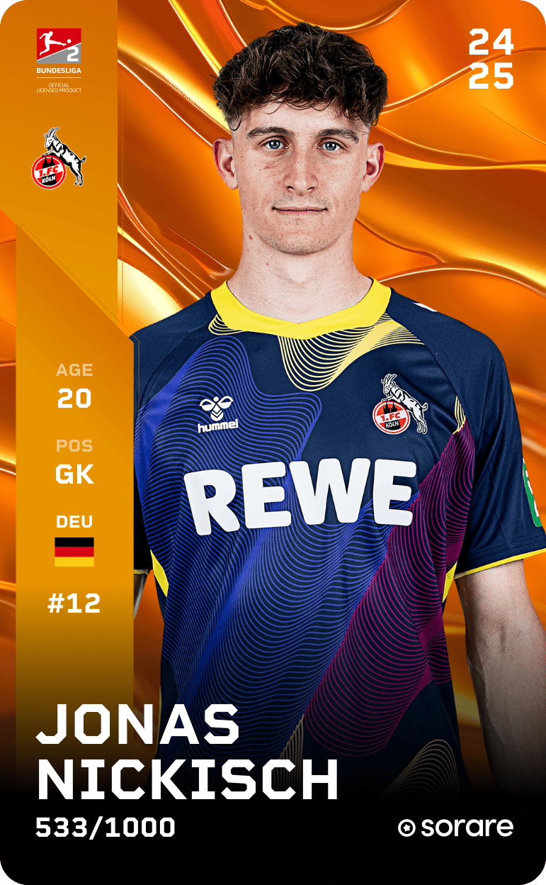 Jonas Nickisch 2024-25 • Limited 533/1000