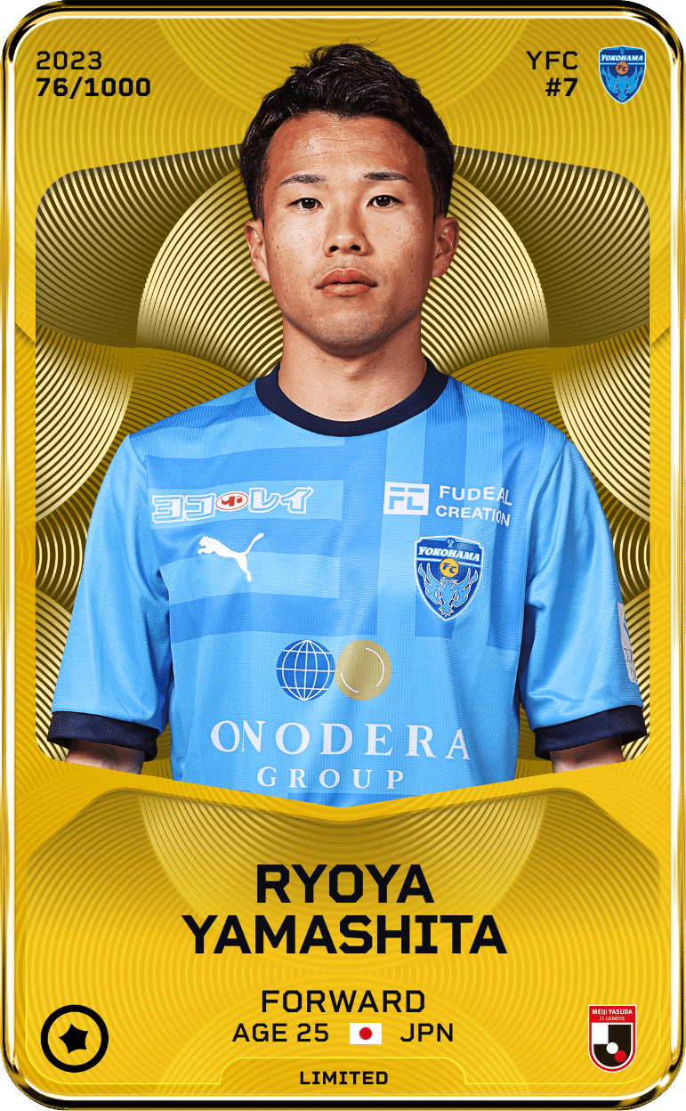 Ryoya Yamashita 2023-24 • Limited 76/1000