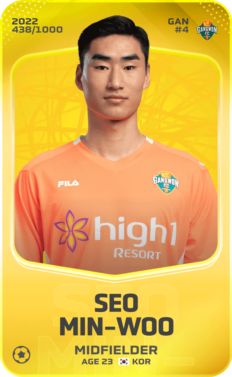 Seo Min-Woo 2022-23 • Limited 438/1000