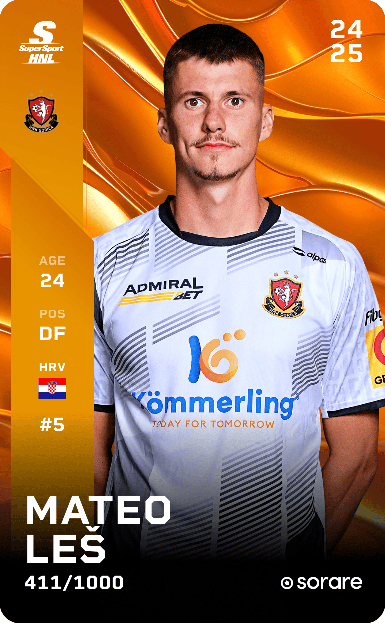 Mateo Leš 2024-25 • Limited 411/1000