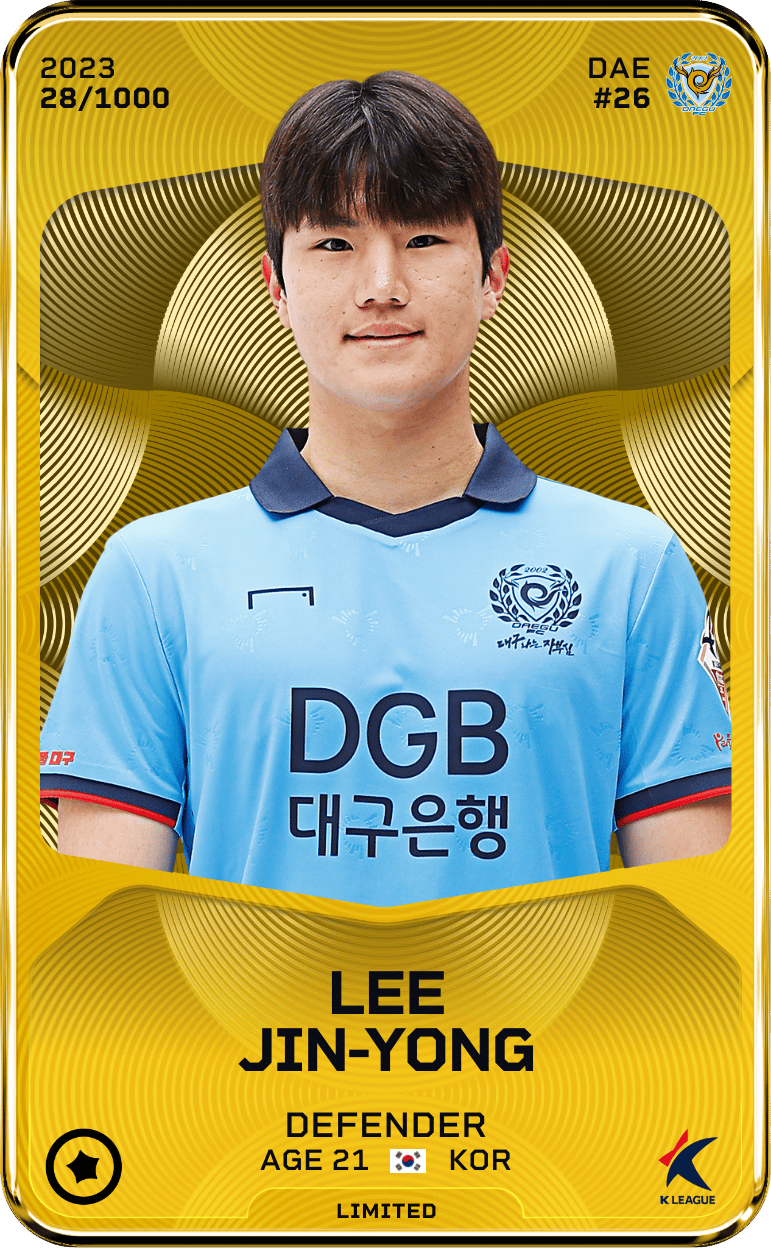 Lee Jin-Yong 2023-24 • Limited 28/1000