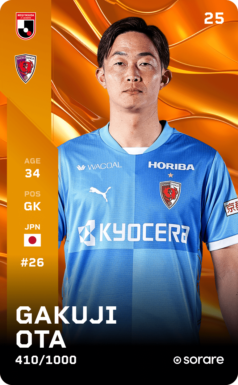 Gakuji Ota 2025-26 • Limited 410/1000