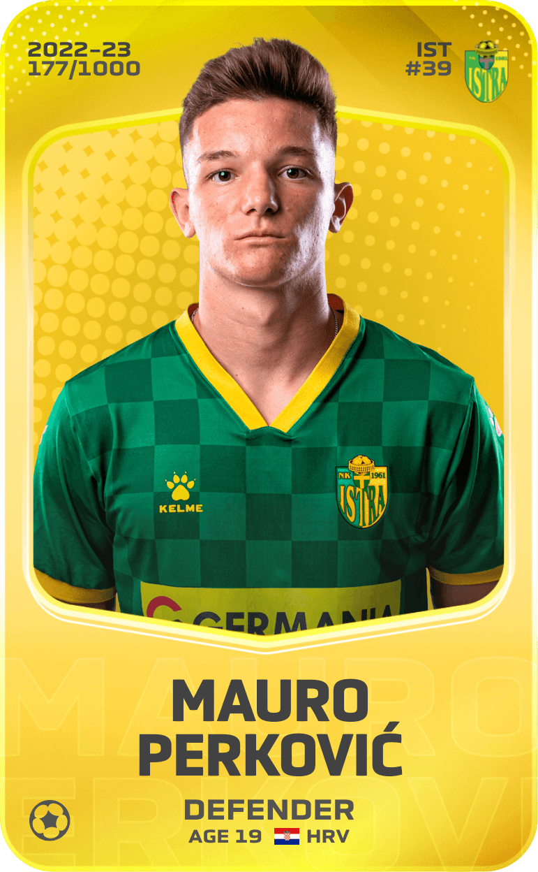 Mauro Perković 2022-23 • Limited 177/1000
