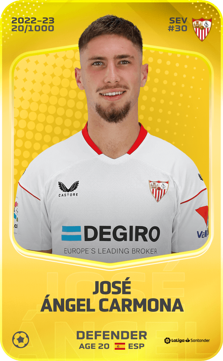 José Ángel Carmona 2022-23 • Limited 20/1000