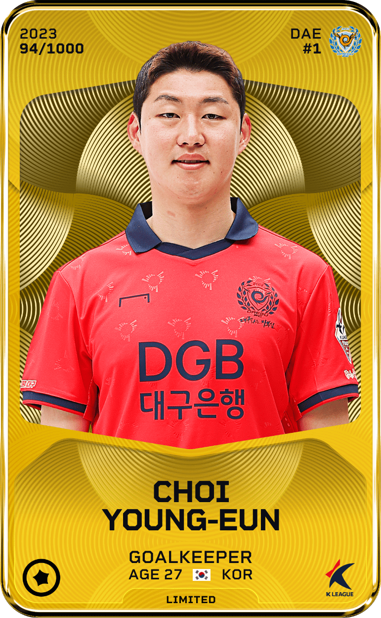 Choi Young-Eun 2023-24 • Limited 94/1000