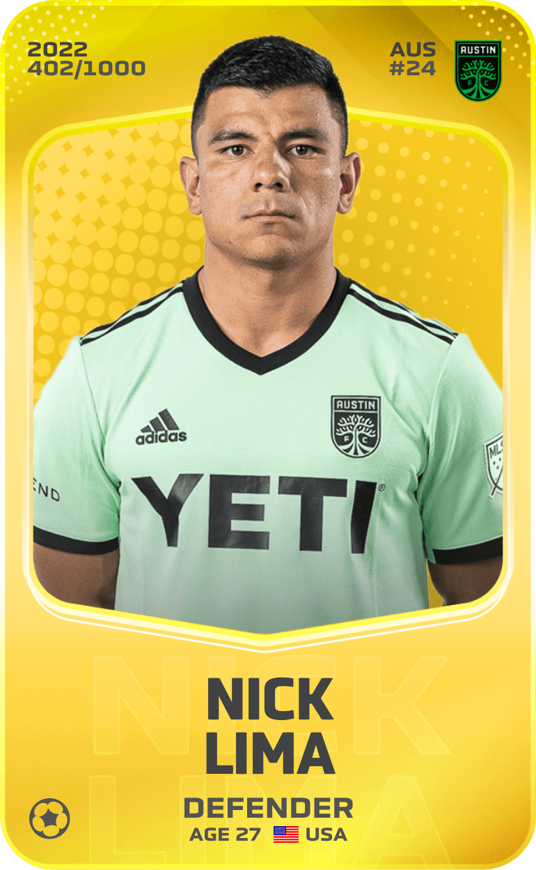 Nick Lima 2022-23 • Limited 402/1000