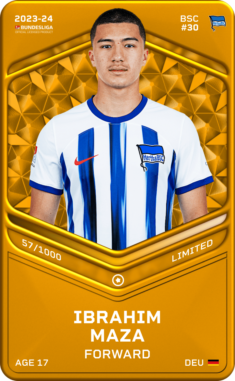 Ibrahim Maza 2023-24 • Limited 57/1000